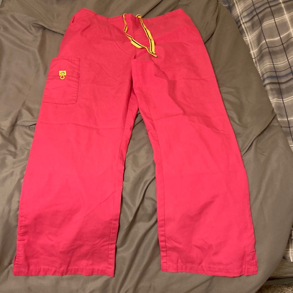 Pink Scrub Pants